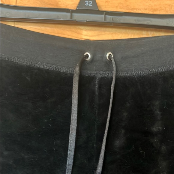 BCBG Black Velour Tracksuit - Picture 6 of 6